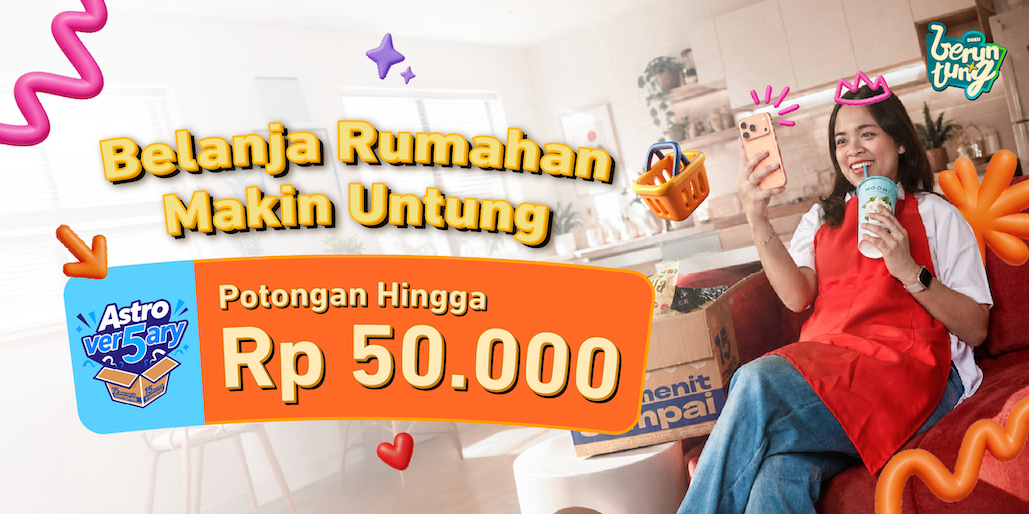 Belanja Rumahan Makin Untung bersama ASTRO